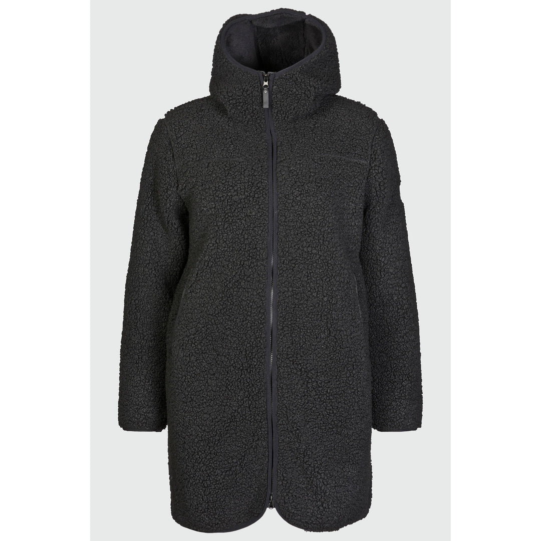 Fiona Damen Sherpa Mantel rukka black XS 