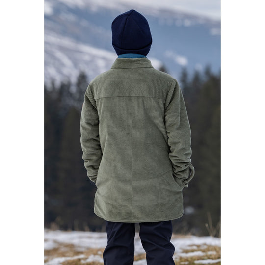 Gordi Kinder Fleece Hemd-Jacke Hemd-Jacke rukka 