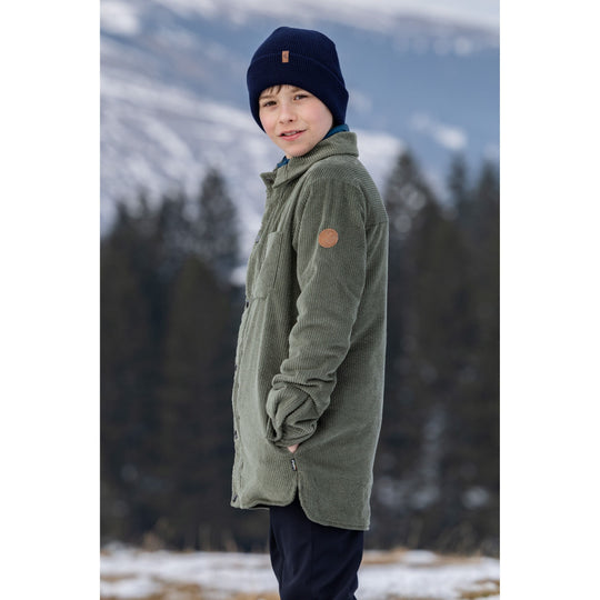 Gordi Kinder Fleece Hemd-Jacke Hemd-Jacke rukka 