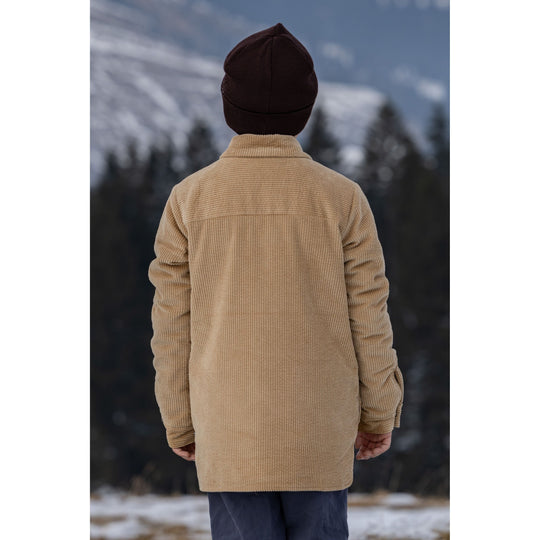 Gordi Kinder Fleece Hemd-Jacke Hemd-Jacke rukka 