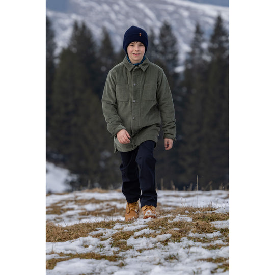 Gordi Kinder Fleece Hemd-Jacke Hemd-Jacke rukka 