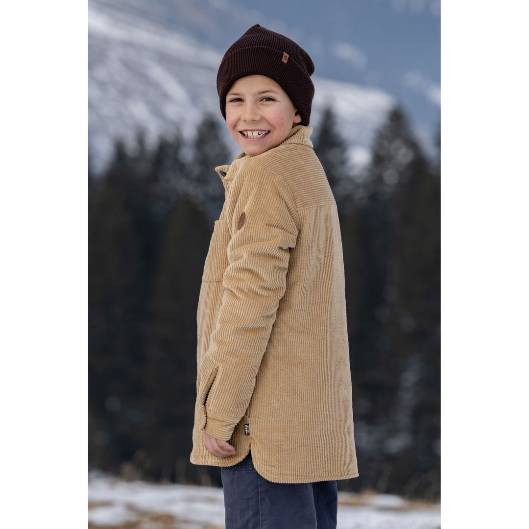 Gordi Kinder Fleece Hemd-Jacke Hemd-Jacke rukka 