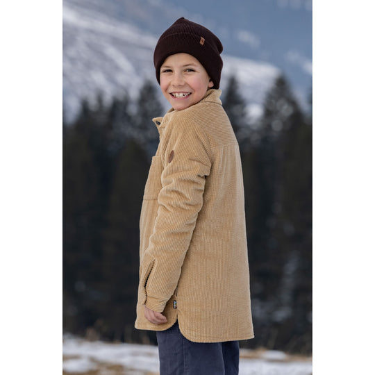 Gordi Kinder Fleece Hemd-Jacke Hemd-Jacke rukka 