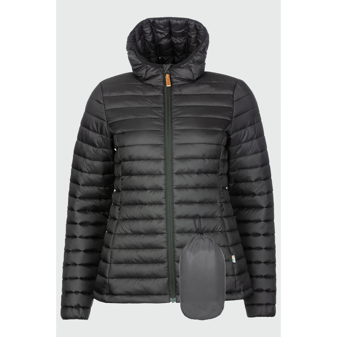 Hood Pac Jac Damen Jacke Steppjacke rukka black 34 
