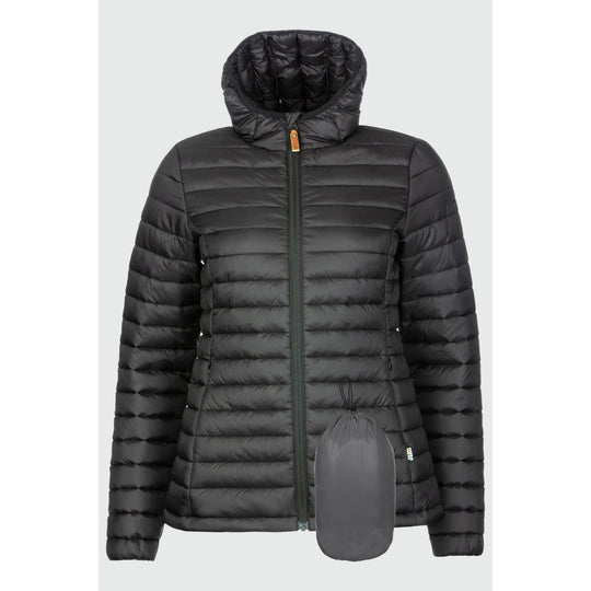 Hood Pac Jac Damen Jacke Steppjacke rukka black 34 