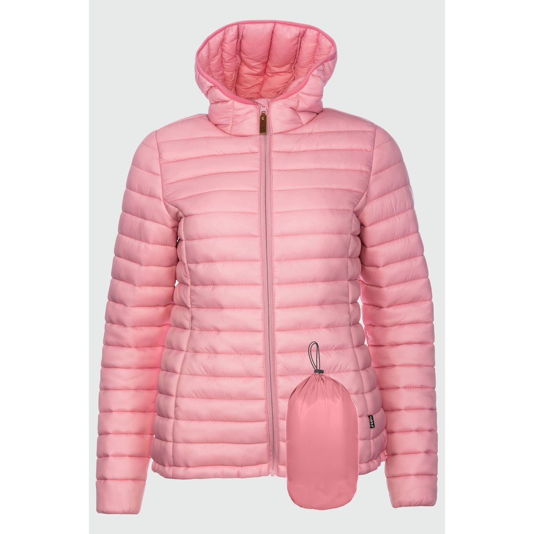 Hood Pac Jac Damen Jacke Steppjacke rukka pink 34 