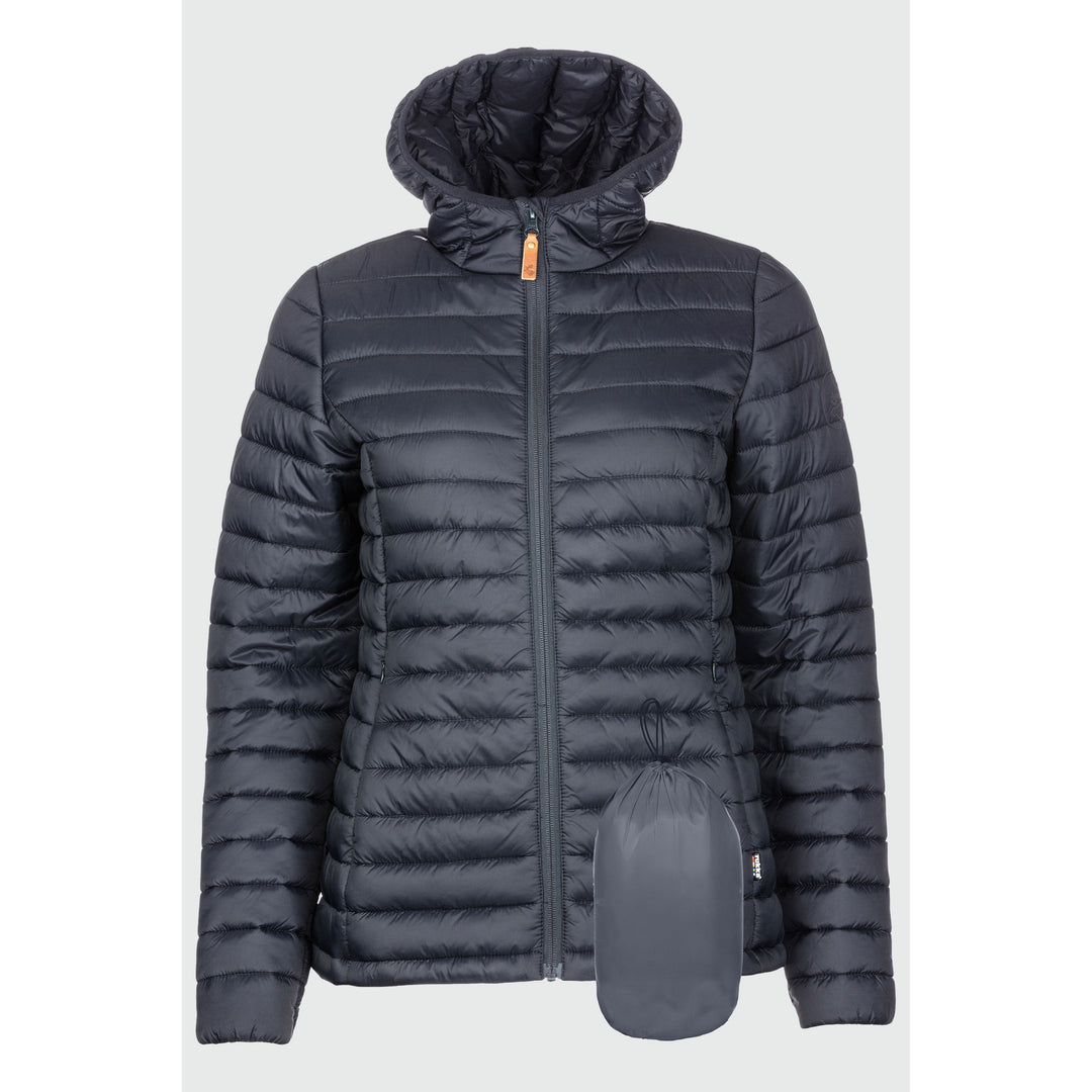 Hood Pac Jac Damen Jacke Steppjacke rukka dark navy 34 