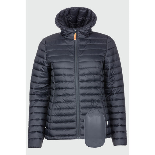 Hood Pac Jac Damen Jacke Steppjacke rukka dark navy 34 