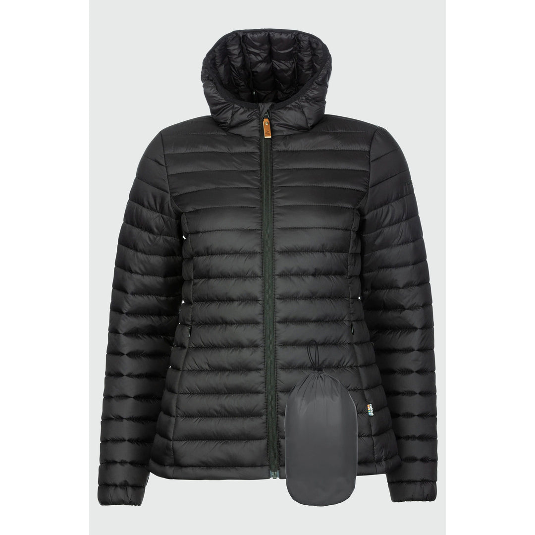 Hood Pac Jac Damen Jacke Steppjacke Rukka black 34 
