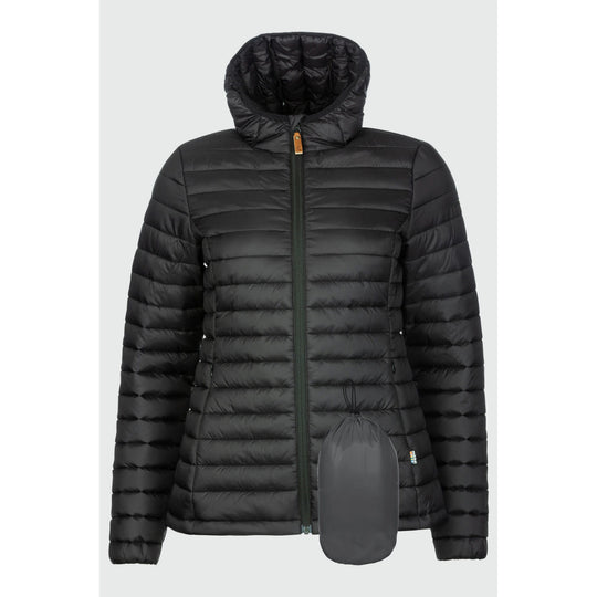 Hood Pac Jac Damen Jacke Steppjacke Rukka black 34 