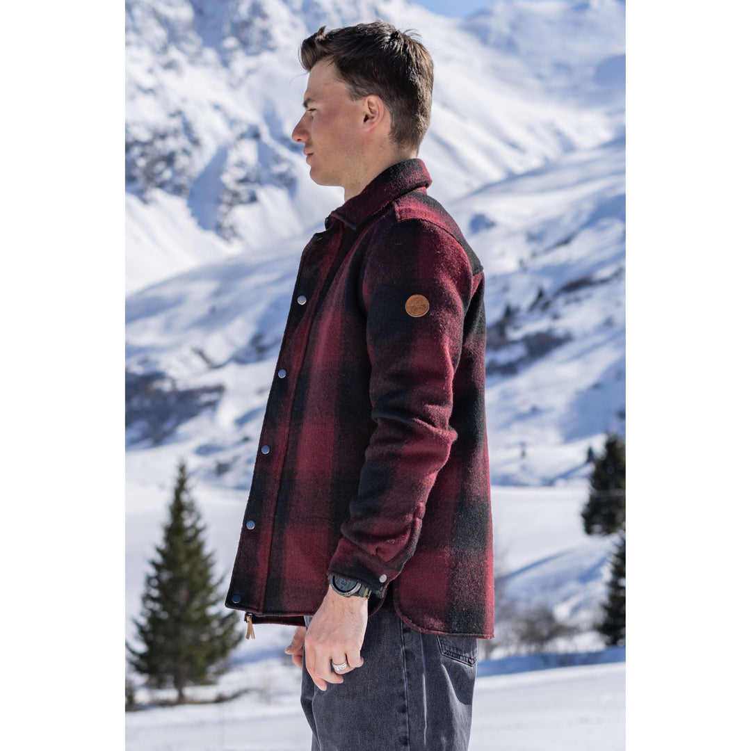 Jessie Karo Jacke mit Wattierung Hemd-Jacke rukka 