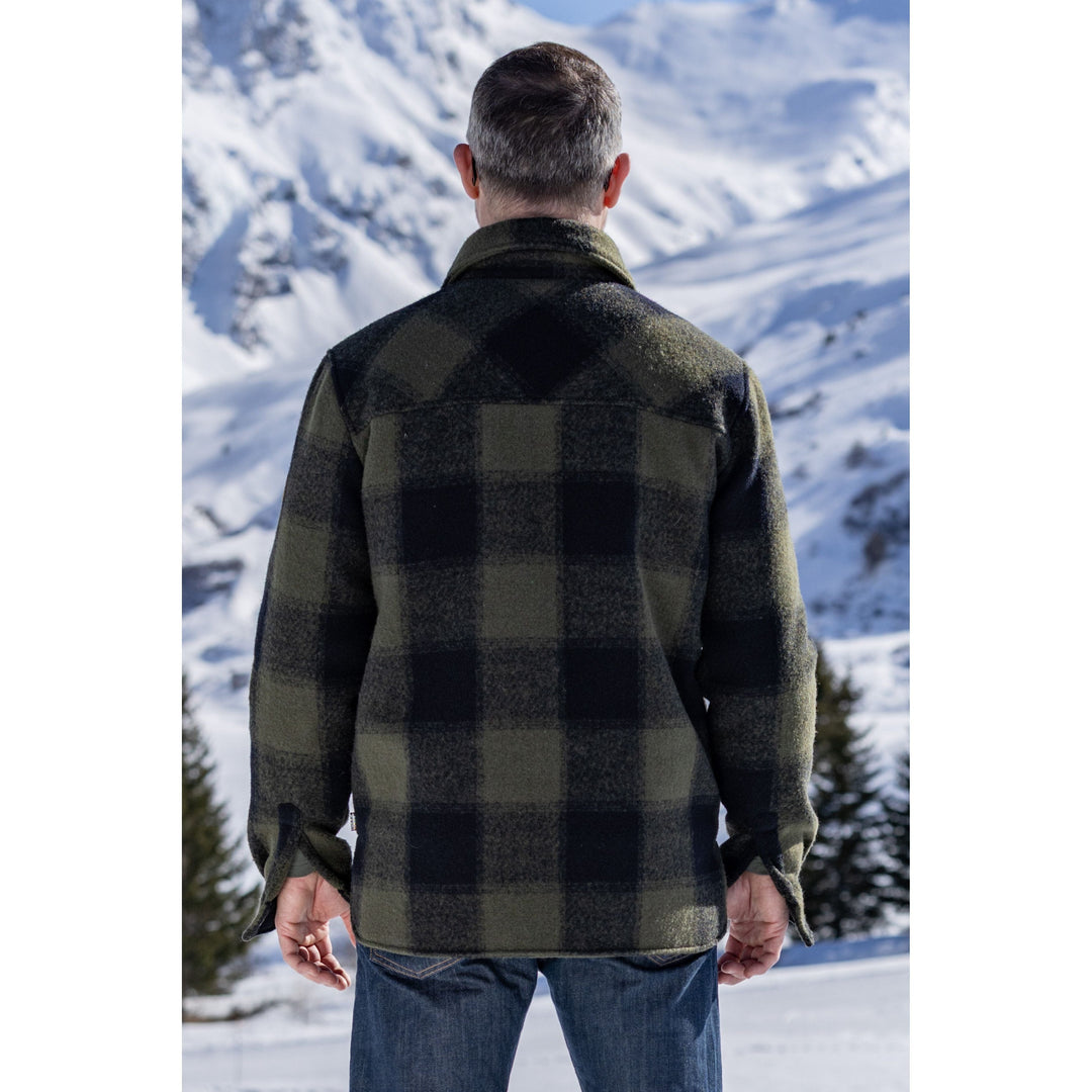 Jessie Karo Jacke mit Wattierung Hemd-Jacke rukka 