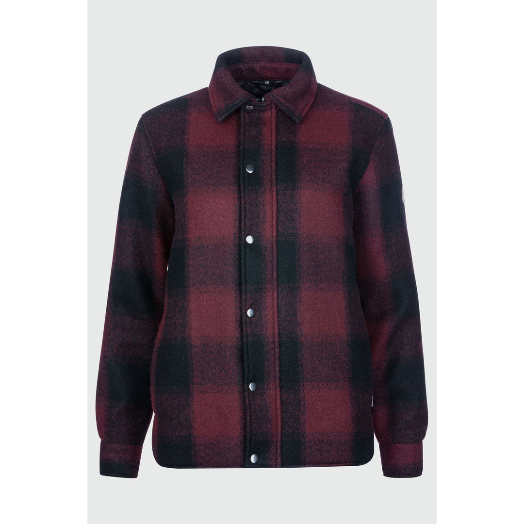 Jessie Karo Jacke mit Wattierung Hemd-Jacke rukka port royale 3XL 