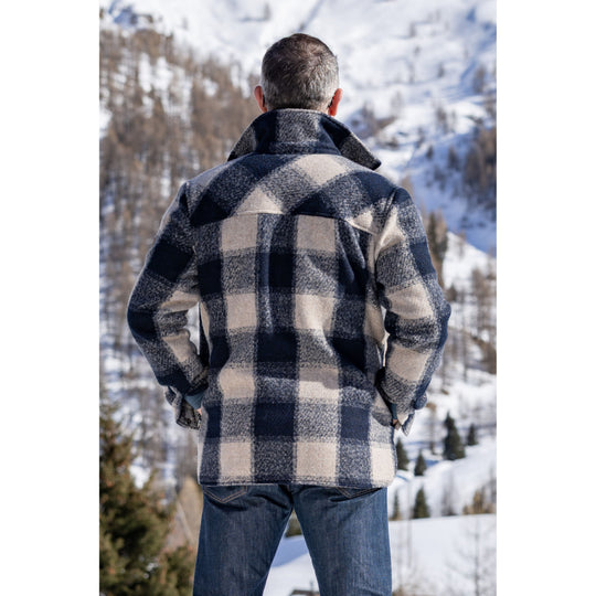 Jessie Karo Jacke mit Wattierung Hemd-Jacke rukka 