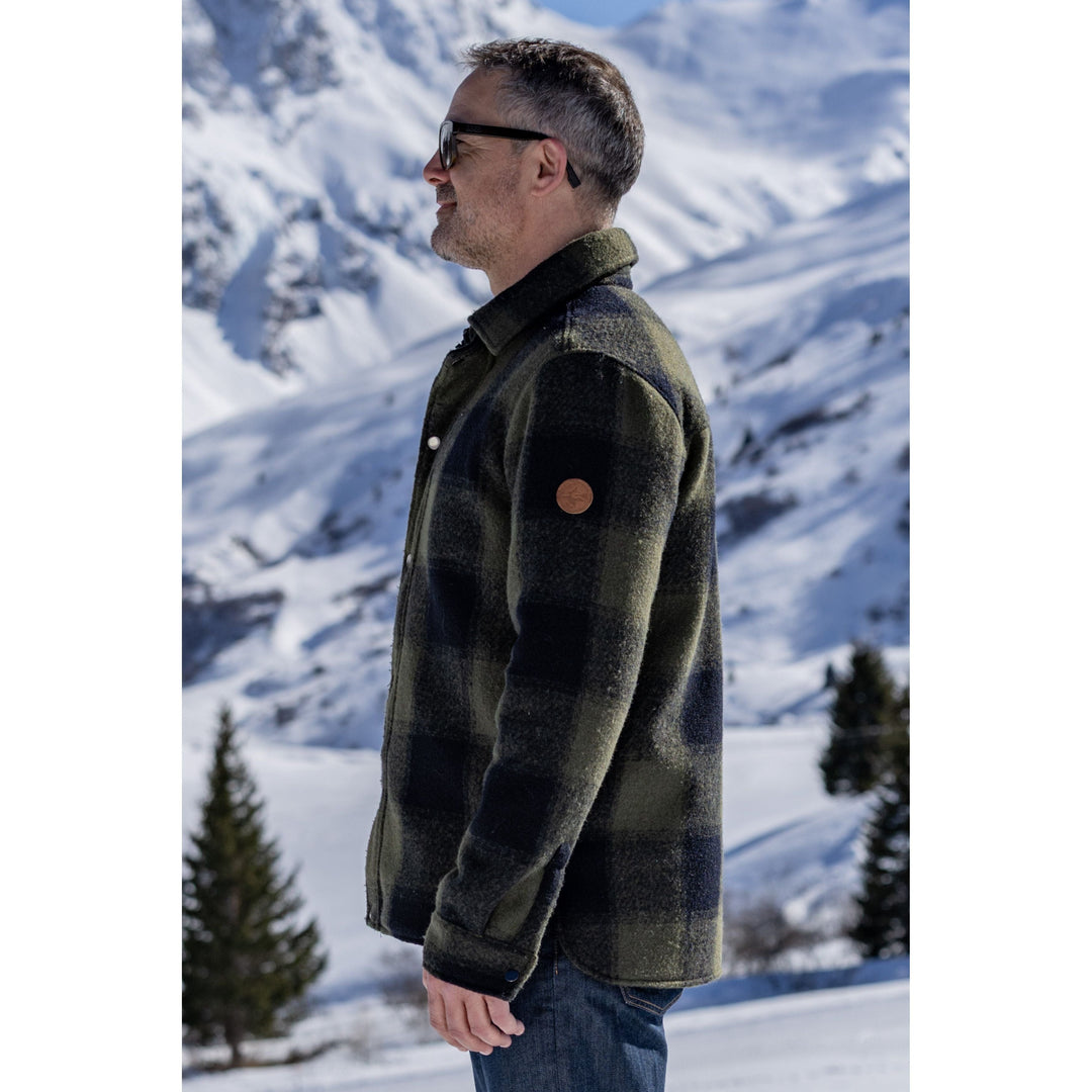 Jessie Karo Jacke mit Wattierung Hemd-Jacke rukka 