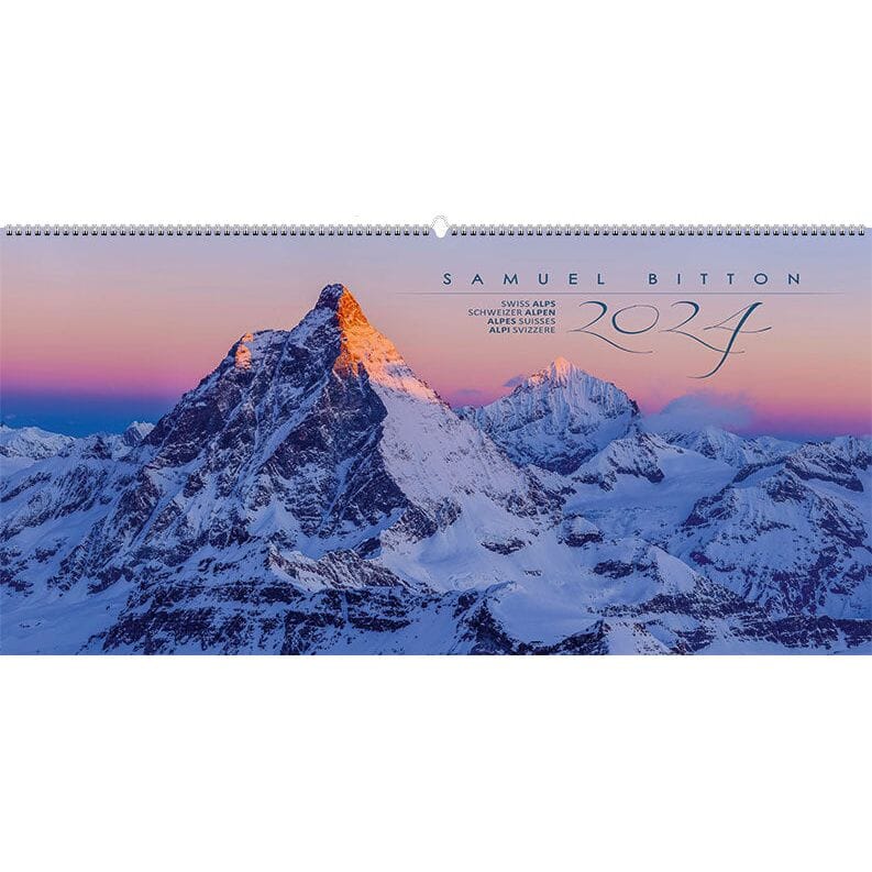 Kalender Schweizer Alpen 2024 Agenda Wandershop SCHWEIZ 