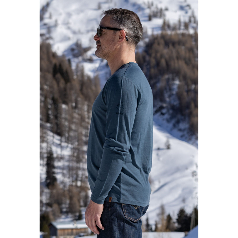 Lester Merino langarm Shirt Longsleeve Shirt rukka 
