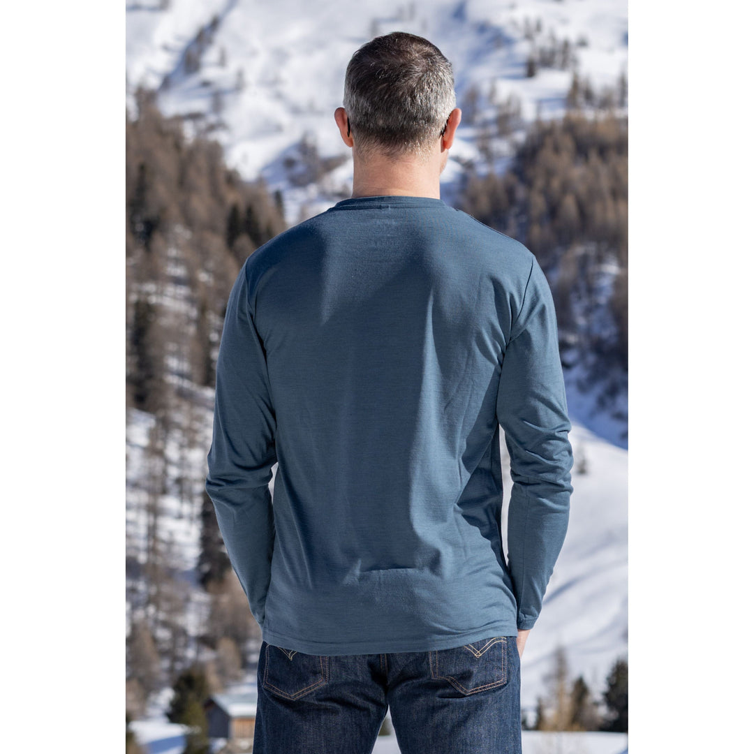 Lester Merino langarm Shirt Longsleeve Shirt rukka 