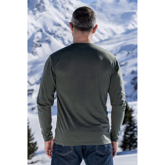 Lester Merino langarm Shirt Longsleeve Shirt rukka 