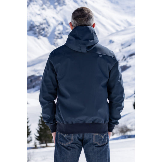 Liam Herren Soft Shell Hoodie Soft Shell Jacke rukka 