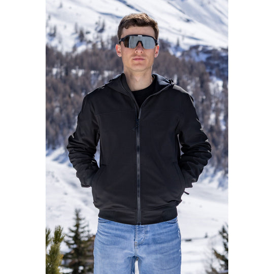 Liam Herren Soft Shell Hoodie Soft Shell Jacke rukka 