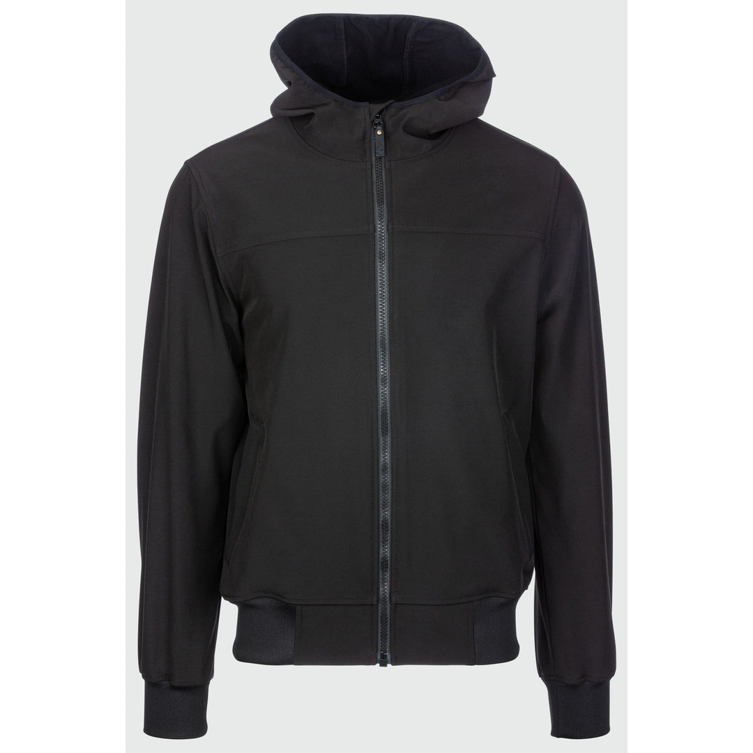 Liam Herren Soft Shell Hoodie Soft Shell Jacke Rukka black 3XL 