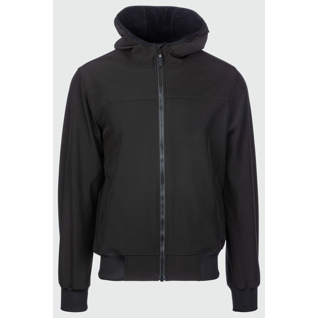Liam Herren Soft Shell Hoodie Soft Shell Jacke rukka black 3XL 