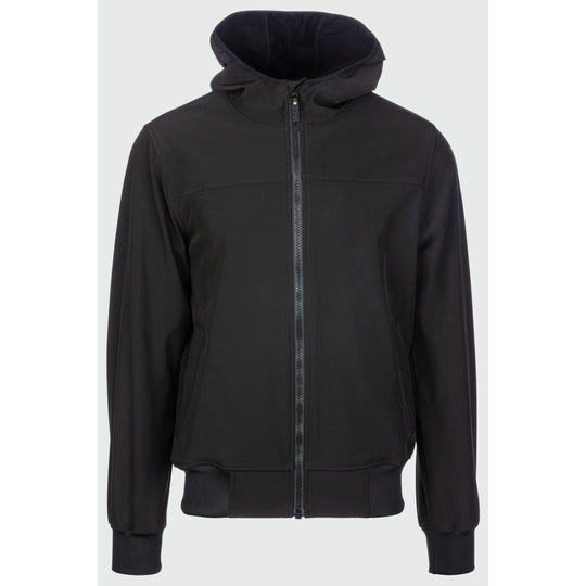 Liam Herren Soft Shell Hoodie Soft Shell Jacke rukka black 3XL 