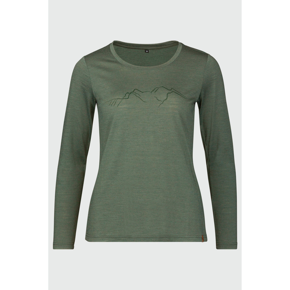 Luisa Merino langarm Shirt rukka thyme 34 