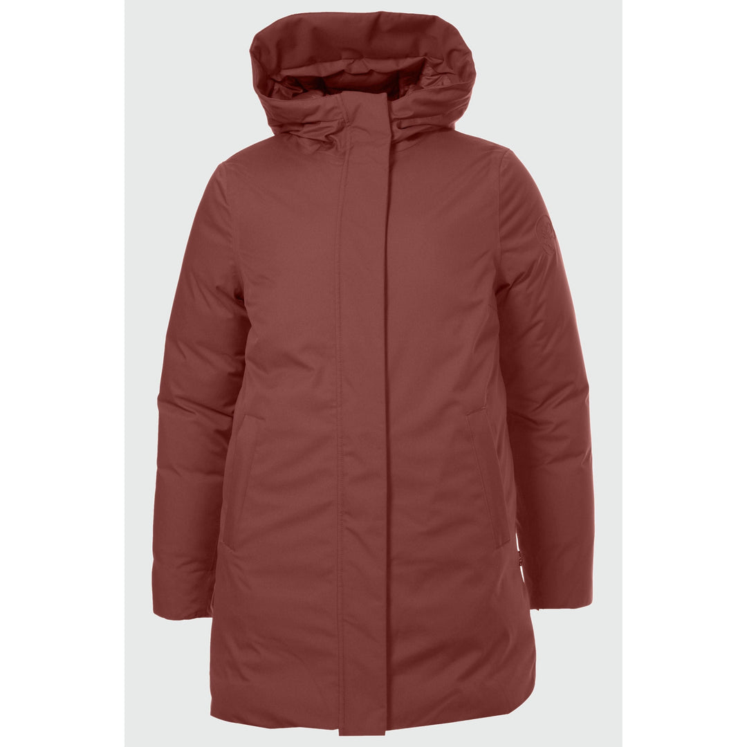 Lulu Damen Parka Parka Rukka fired brick 34 