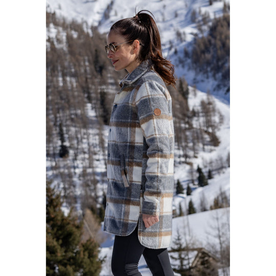 Marla Karo Jacke Hemd-Mantel rukka 