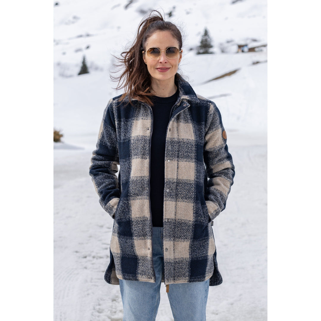 Marla Karo Jacke Hemd-Mantel rukka 