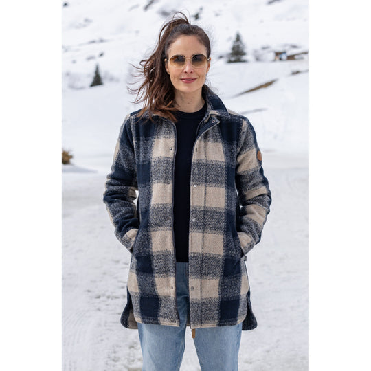 Marla Karo Jacke Hemd-Mantel rukka 