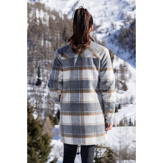 Marla Karo Jacke Hemd-Mantel Rukka 