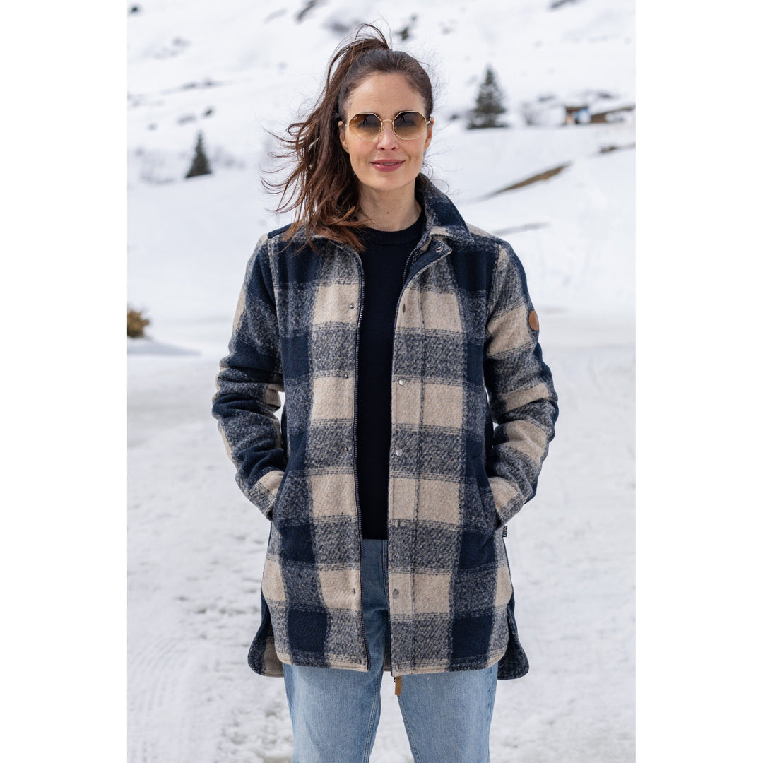 Marla Karo Jacke Hemd-Mantel Rukka 