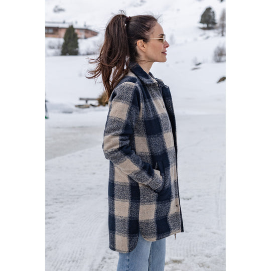 Marla Karo Jacke Hemd-Mantel rukka 