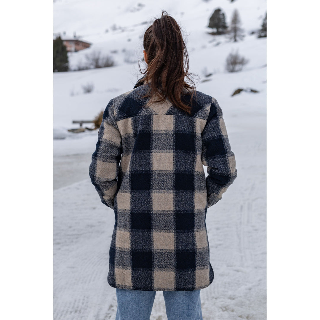 Marla Karo Jacke Hemd-Mantel rukka 