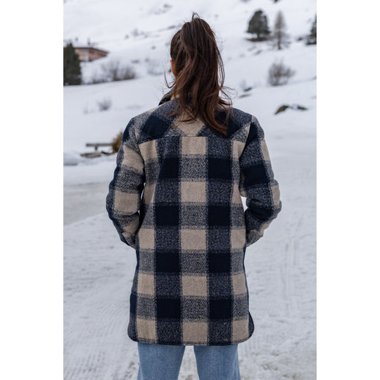 Marla Karo Jacke Hemd-Mantel rukka 