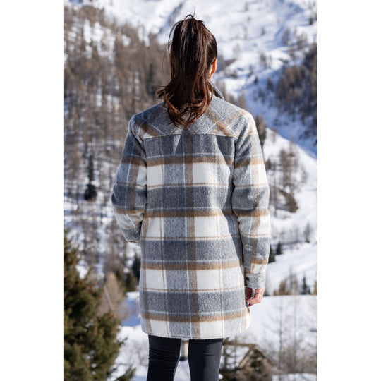 Marla Karo Jacke Hemd-Mantel rukka 