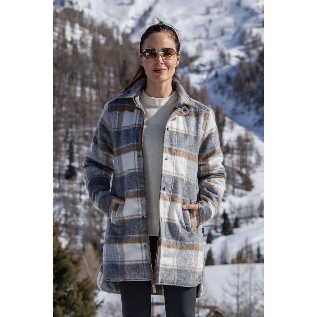 Marla Karo Jacke Hemd-Mantel rukka 