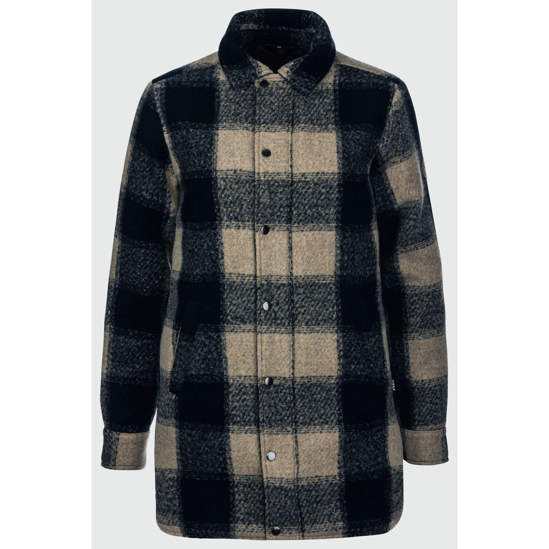 Marla Karo Jacke Hemd-Mantel rukka dark navy XXS 