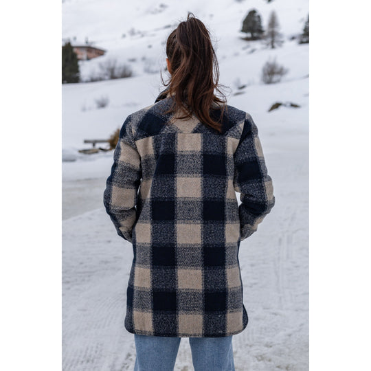Marla Karo Jacke Hemd-Mantel Rukka 