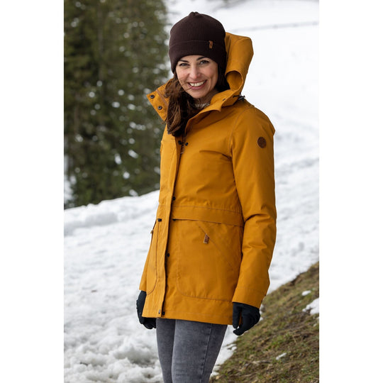 Melanie Damen Wintermantel 3 in1 Jacke, Wintermantel Rukka 