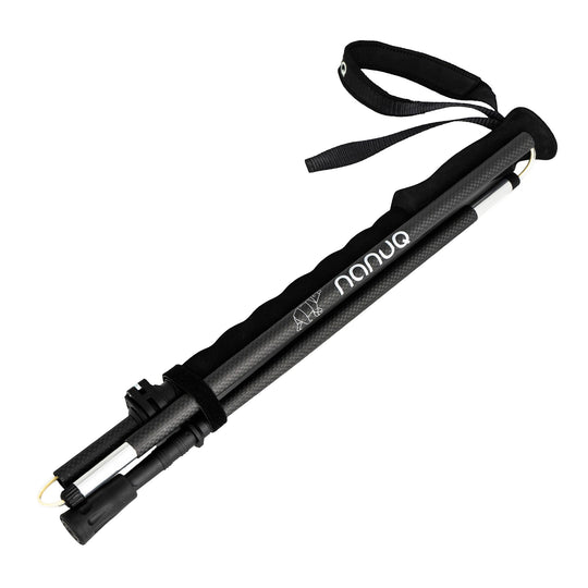NANUQ PIZ DADO, Trekkingstock aus Carbon Wanderstock Nanuq 