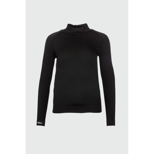 Olaf Seamless Langarm Shirt Thermo Unterwäsche Rukka black S/M 