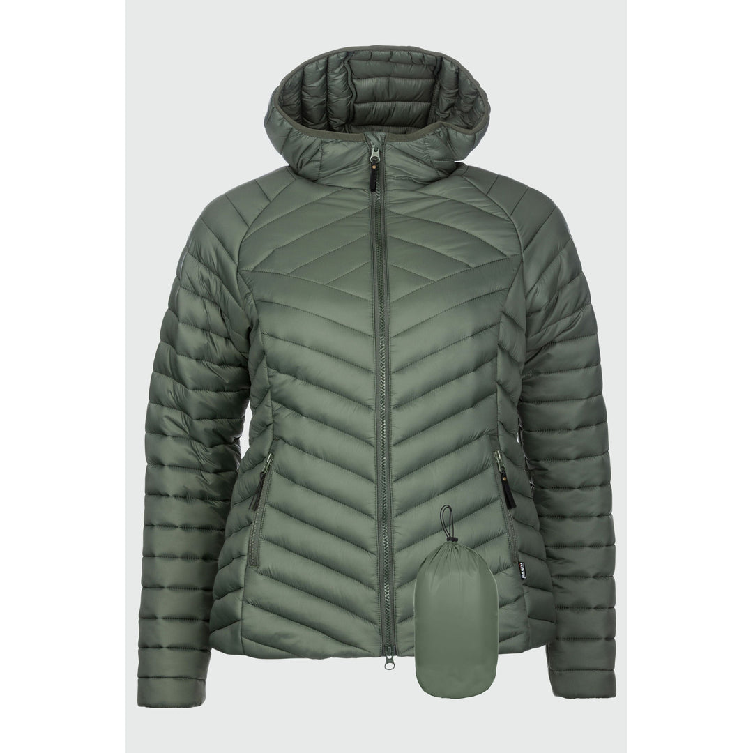 Pac Puffer Damen Thermo Jacke Steppjacke rukka thyme 34 