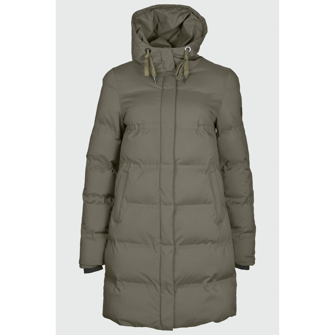 Paulina Damen Steppmantel Wintermantel rukka tea leaf 34 