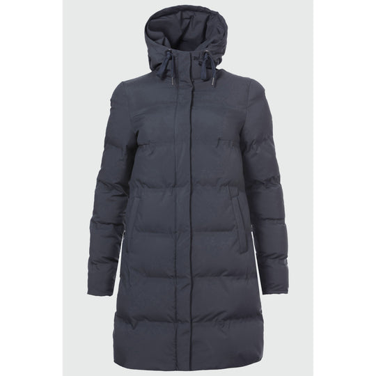 Paulina Damen Steppmantel Wintermantel rukka dark navy 34 