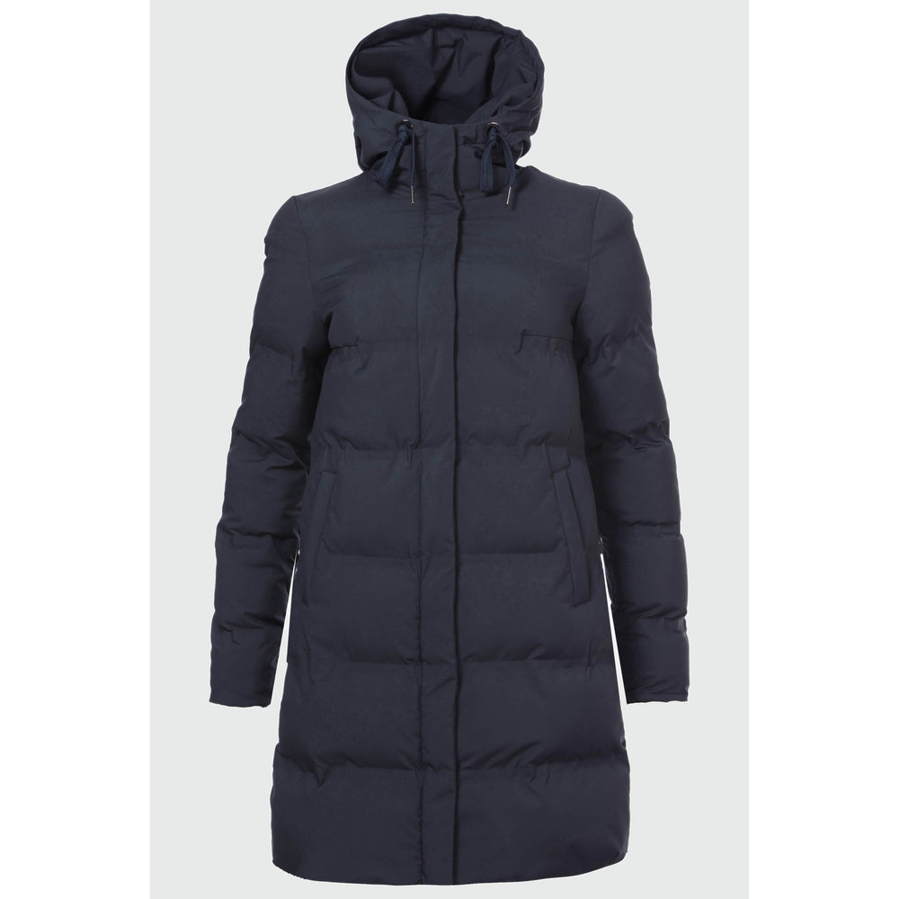 Paulina Damen Steppmantel Wintermantel Rukka dark navy 34 