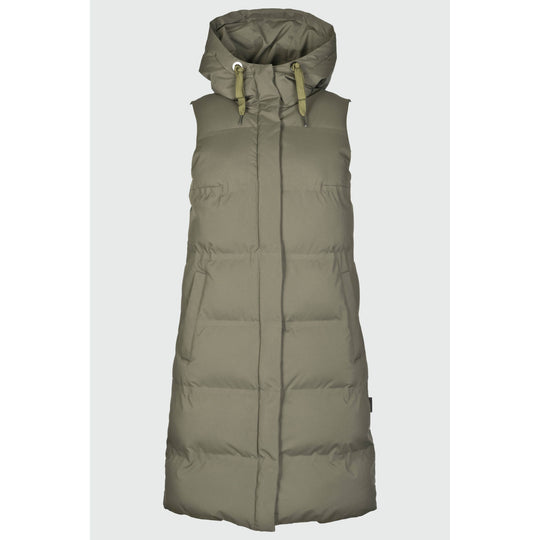 Petra Damen Thermo Gilet lang rukka tea leaf 34 